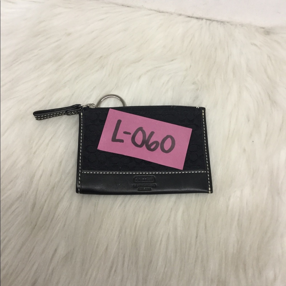 Coach Mini Skinny Id Case Classic Jacquard - Picture 3 of 5